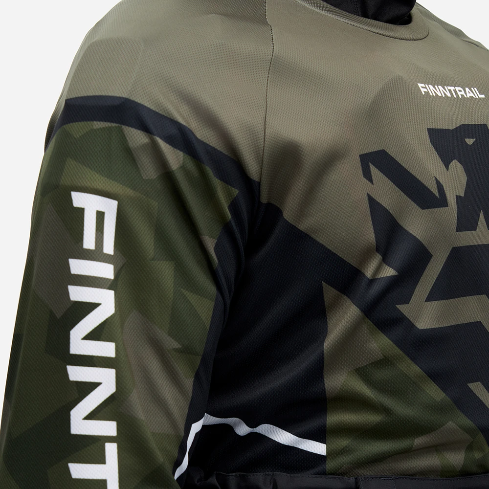 Marškinėliai Finntrail JERSEY CamoShadowGreen 6600