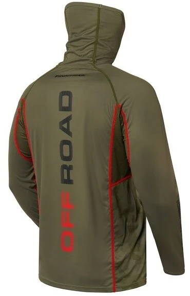 Marškinėliai Finntrail VIZARD Khaki 6608, Dydis: XS