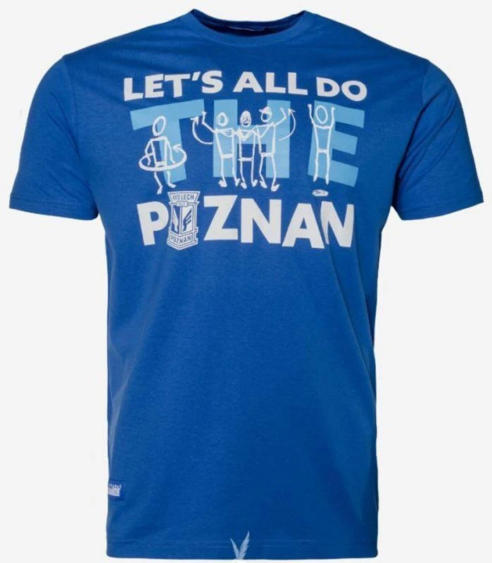 Marškinėliai „How To Do The Poznań“, mėlyni, L