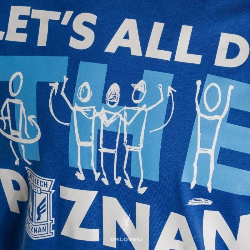 Marškinėliai „How To Do The Poznań“, mėlyni, L
