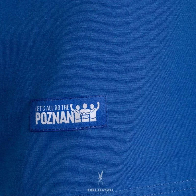 Marškinėliai „How To Do The Poznań“, mėlyni, L