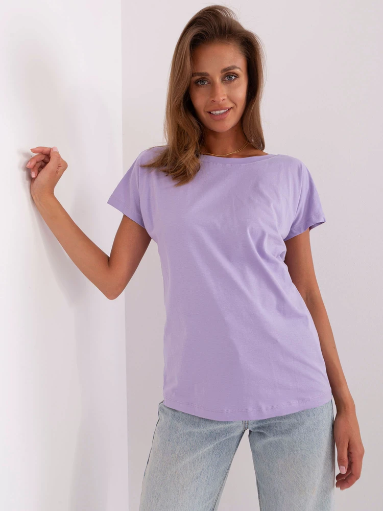 Marškinėliai-RV-TS-4662.03X - šviesiai violetinė