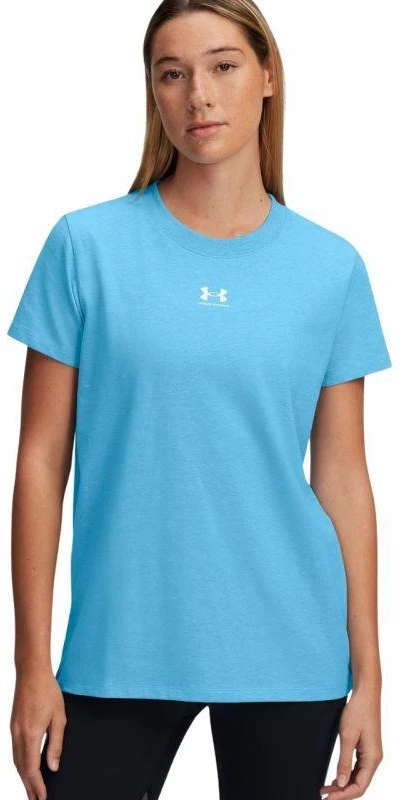 Marškinėliai Under Armour Rival Core SS W 1383648 453