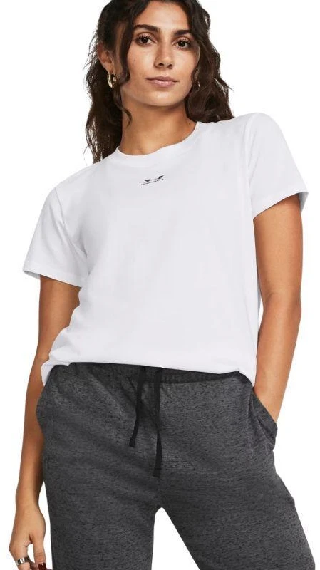 Marškinėliai Under Armour Rival Core SS W 1383648 100