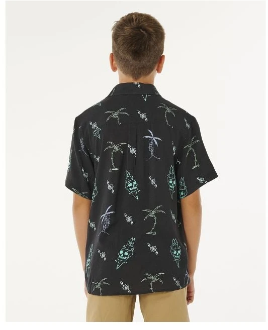 Marškiniai berniukams Rip Curl Eternal Shred, juodi