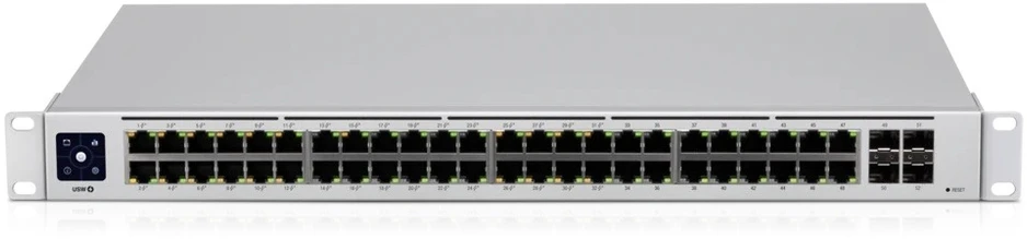 Šakotuvas Ubiquiti | USW-48 | Komutatorius - 48 jungtys | Stalinis | Valdomas | Maitinimo šaltinis: AC 120/230 V (50/60 Hz)