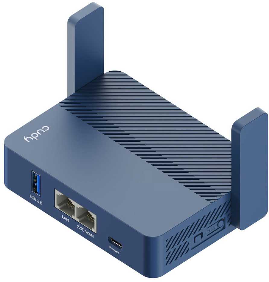 Belaidis Maršrutizatorius - Cudy AX3000 Gigabit Ethernet Wi-Fi 6 Mėlynas