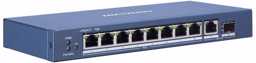 Šakotuvas Komutatorius PoE HikVision DS-3E0510P-E