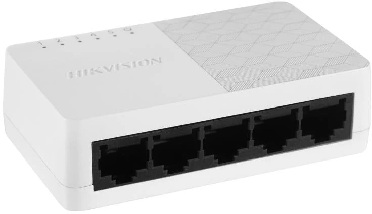 Šakotuvas Hikvision 5 prievadų komutatorius DS-3E0105D-O