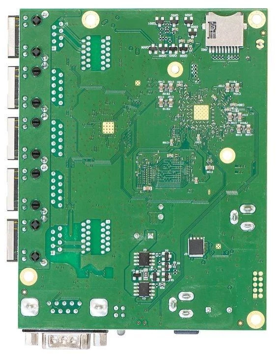 Mikrotik RB450Gx4 laidinis maršrutizatorius Gigabitinis eternetas Žalia
