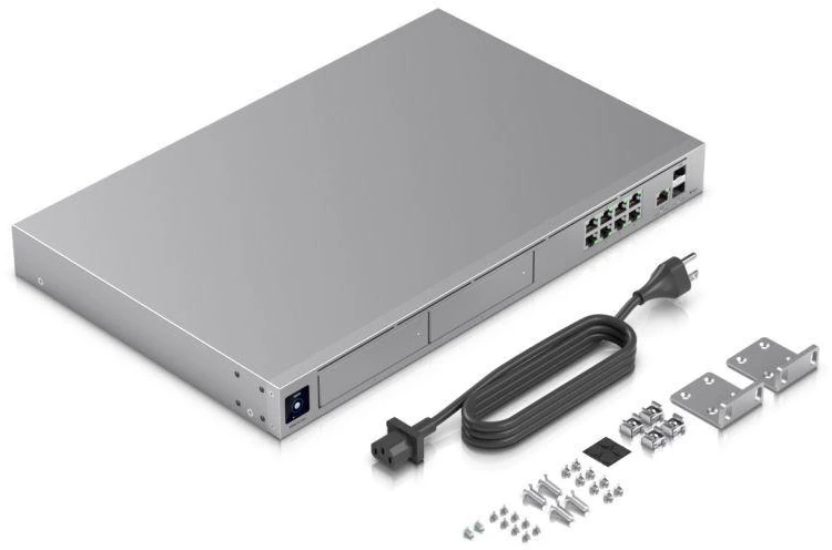 Maršrutizatorius (šliuzas). „UniFi Controller“, NVR, komutatorius Ubiquiti UniFi Dream Machine Pro Max (UDM-Pro-Max-EU)