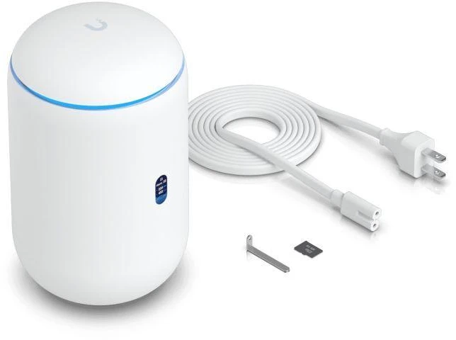 Maršrutizatorius (šliuzas), „UniFi Controller“, NVR, „PoE“ jungiklis, „Wi-Fi 7“ prieigos taškas Ubiquiti UniFi (UDR7-EU)