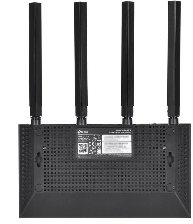 Ausinės Maršrutizatorius TP-LINK Archer AX12