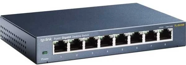 Šakotuvas TP-LINK TP-LINK komutatorius TL-SG108 TLSG108 (TL-SG108)