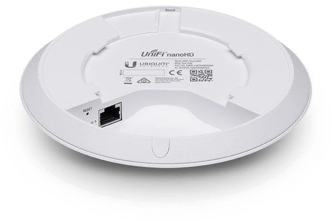 Maršrutizatorius UBIQUITI UAP-nanoHD-3 prieigos taškas NanoHD Indoor 2.4GHz/5GHz AC Wave 2 4x4 MIMO 3er Pack be POE injektoriaus