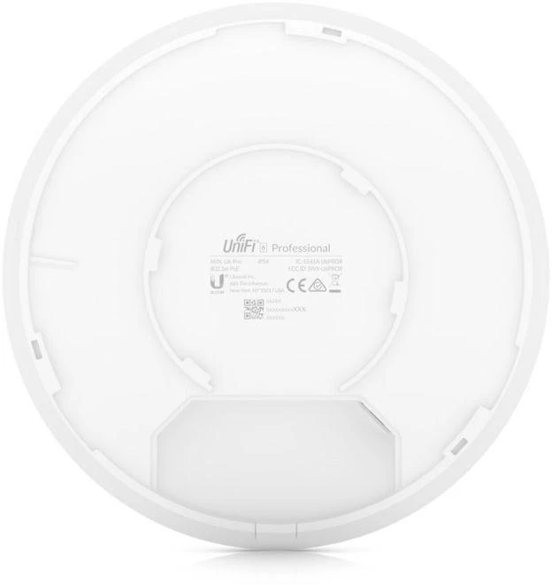 Maršrutizatorius „Wi-Fi 6“ prieigos taškas „Ubiquiti UniFi U6 Pro“ 2,4 GHz (2x2) / 5 GHz (4x4) PoE 1x1G