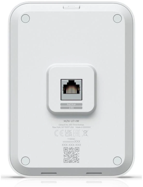 Maršrutizatorius Ubiquiti | Prieigos taškas | U7 montuojamas sienoje | 802.11ac | 4300 Mbps | Ethernet LAN (RJ-45) jungtys 3 | MU-MiMO Taip