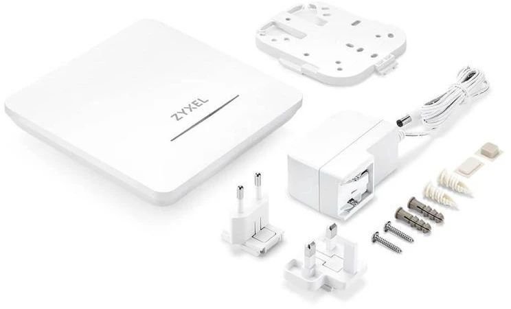 Maršrutizatorius „Wi-Fi 7“ prieigos taškas Zyxel NWA50BEPRO 2,4 GHz (2x2), 5/6 GHz (2x2) PoE+ 1x2,5 G
