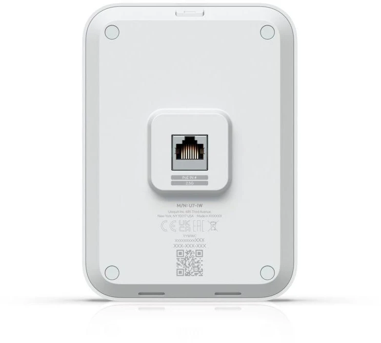Maršrutizatorius Ubiquiti | Prieigos taškas | U7 montuojamas sienoje | 802.11ac | 4300 Mbps | Ethernet LAN (RJ-45) jungtys 3 | MU-MiMO Taip