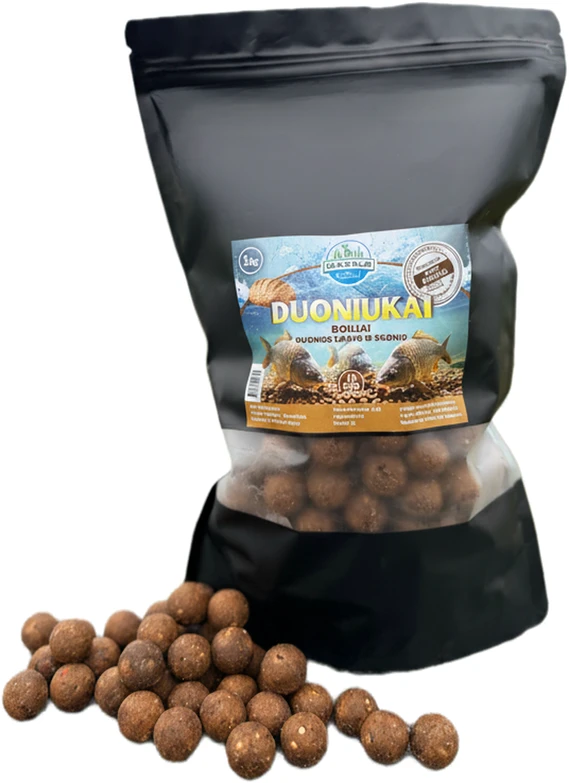 Masals boiliai „Duoniukai“, 18 mm, 1kg