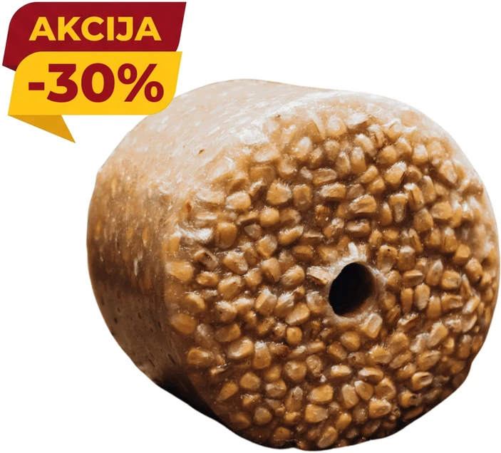 Masals kukurūzų laižalas laukiniams gyvūnams – ilgo veikimo, termiškai apdorotas, 3kg.