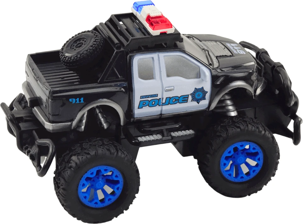 Lean Toys RC 1:20 Nuotoliniu būdu valdomas policijos visureigis