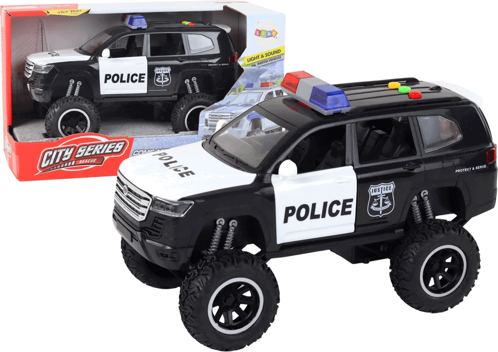 Pojazd Policijos visureigis Lean Toys