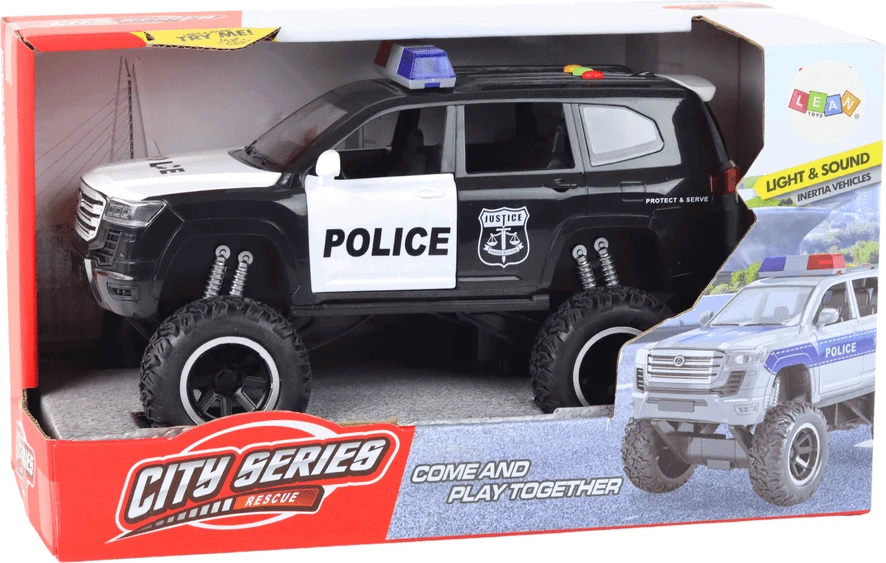 Pojazd Policijos visureigis Lean Toys