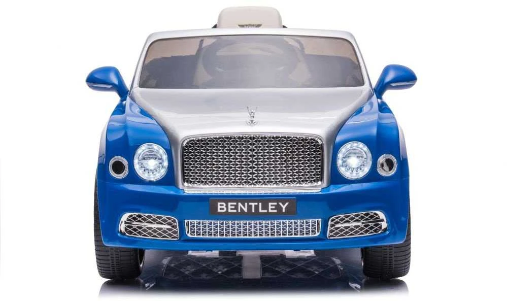Lean Cars Vienvietis elektromobilis Bentley Mulsanne Lean Car, mėlynas
