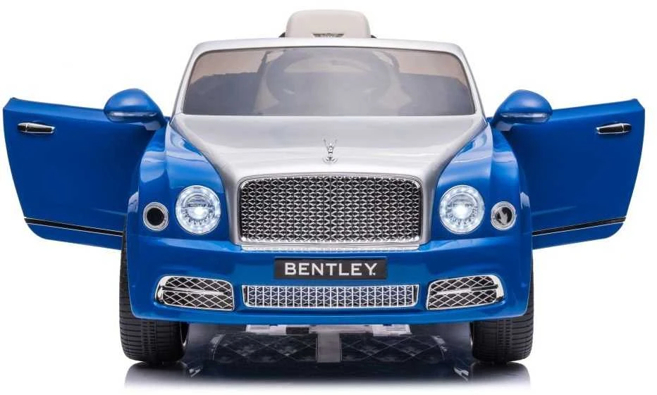 Lean Cars Vienvietis elektromobilis Bentley Mulsanne Lean Car, mėlynas