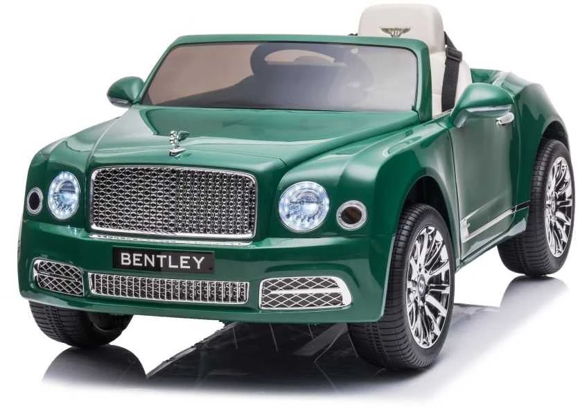 Lean Cars Vienvietis elektromobilis Bentley Mulsanne Lean Car, žalias