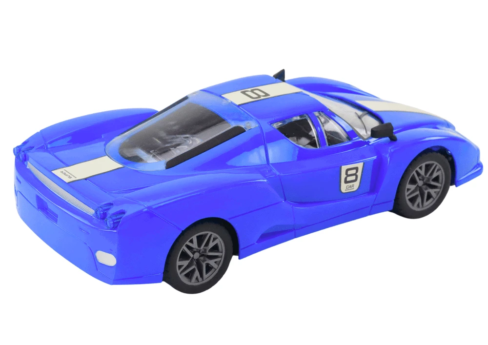 Lean Toys Nuotoliniu būdu valdomas sportinis automobilis 1:16 mėlynas