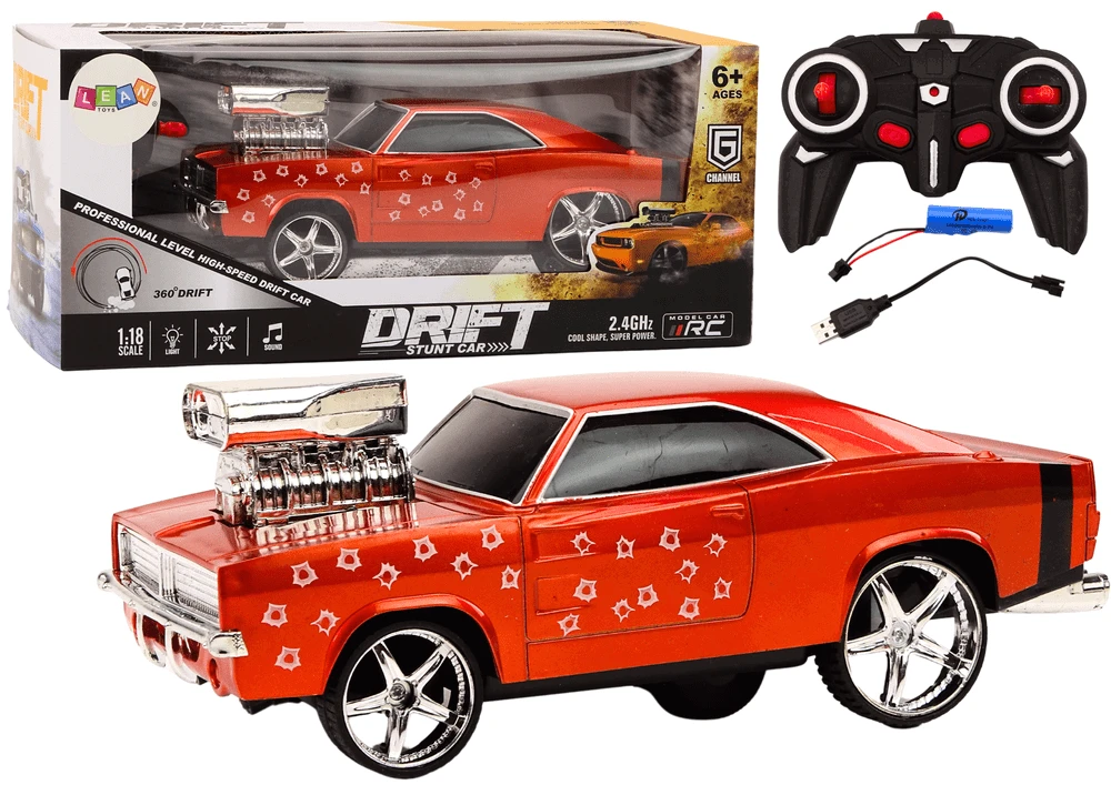 Lean Toys Nuotoliniu būdu valdomas automobilis