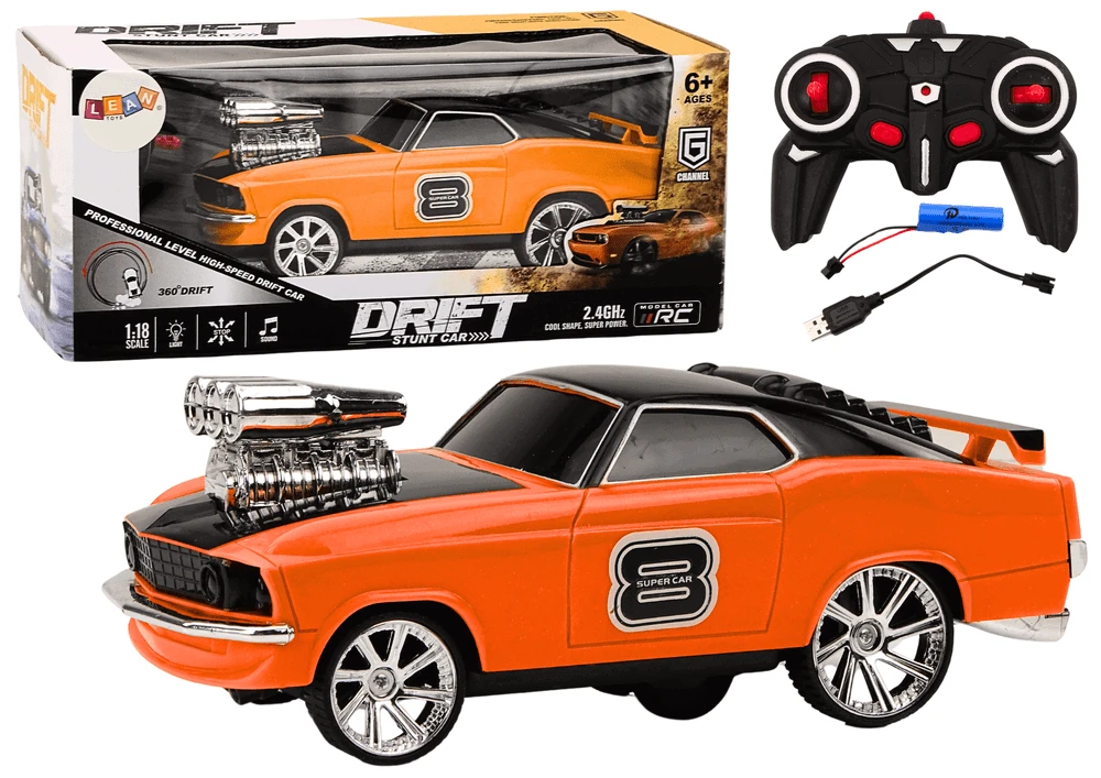 Lean Toys Nuotoliniu būdu valdomas automobilis