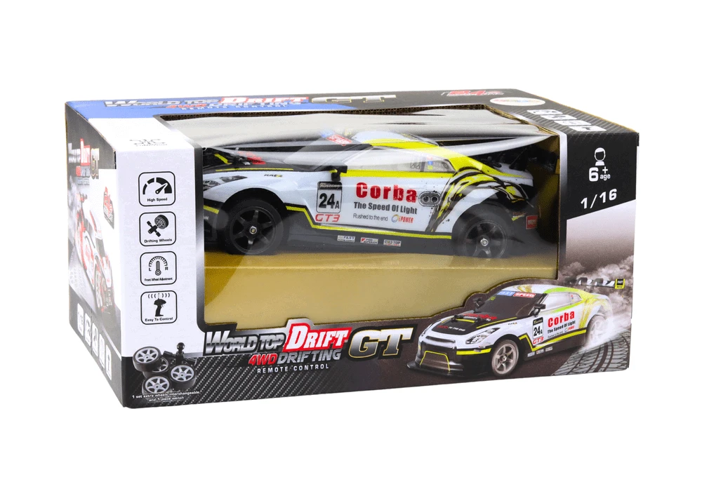 Lean Toys RC Sportinis Automobilis 1:16 su Keičiamais Ratais