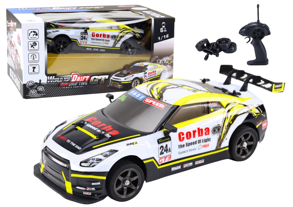 Lean Toys RC Sportinis Automobilis 1:16 su Keičiamais Ratais