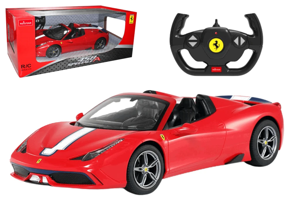 Nuotoliniu būdu valdomas automobilis Rastar 1:14 Laferrari Aperta raudonas kabrioletas