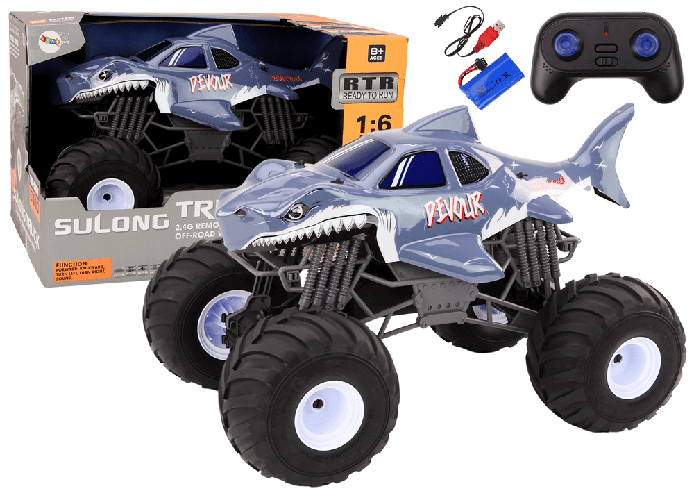 Lean Toys Mašinėlė su pultu, mėlyna