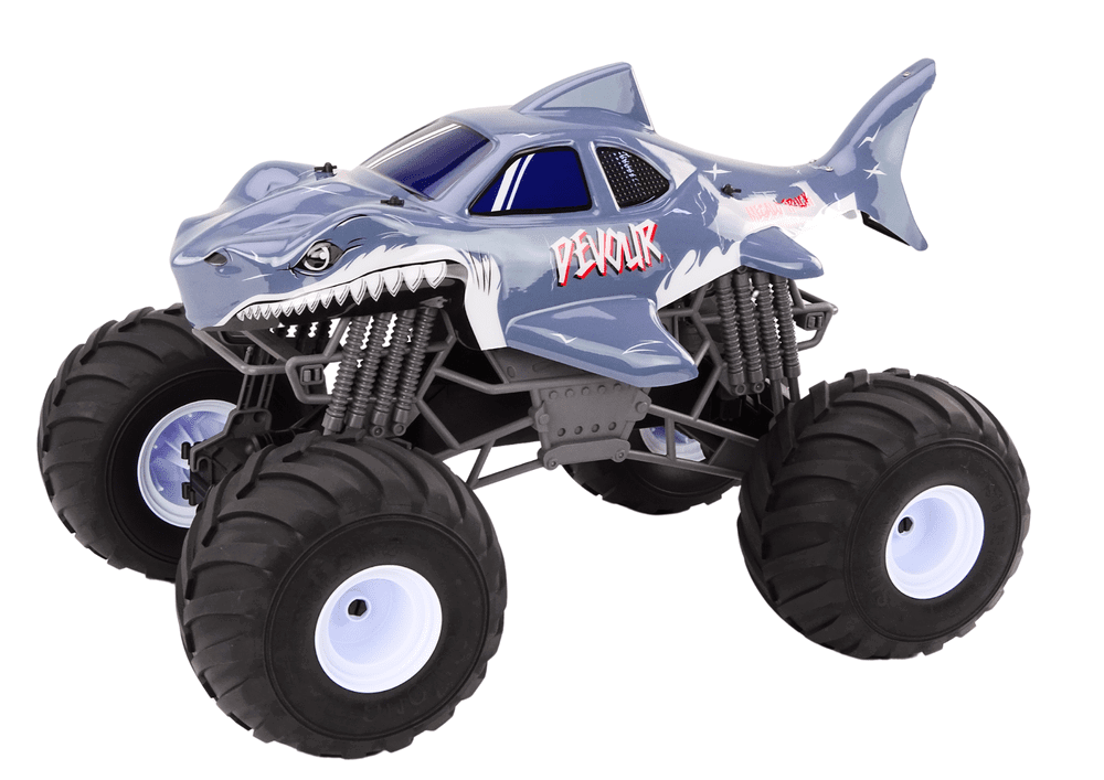 Lean Toys Mašinėlė su pultu, mėlyna