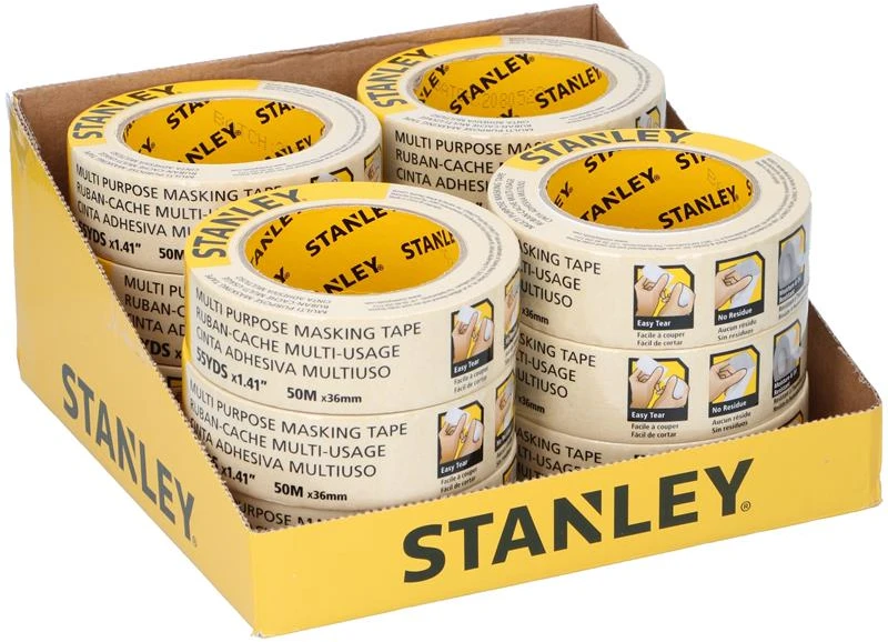 Stanley - Masking tape 3.6 x 500 cm