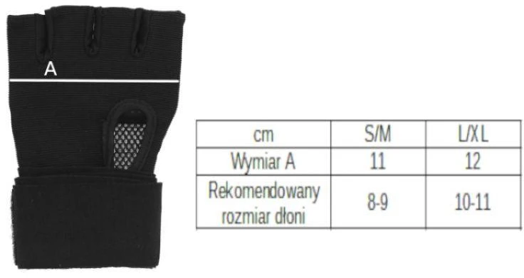 Masters BBŻ-MFE-1 13081-1S/M geliniai bokso tvarstukai