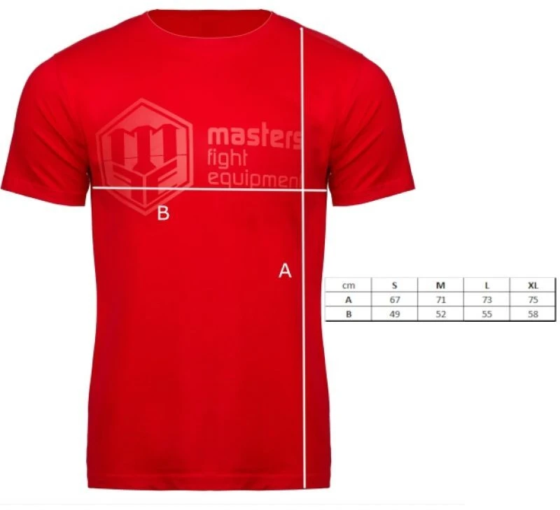 Masters Marškinėliai M TS-Raudonas 04112-02M