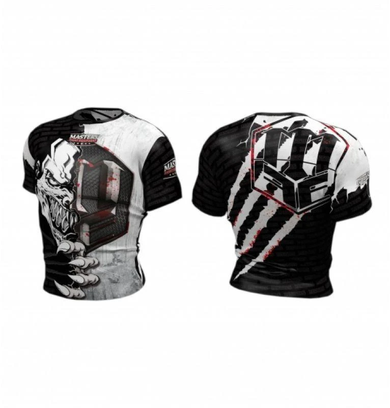 Masters treniruočių marškinėliai MFC DARK SIDE "Juodas SCRATCH" M 06324-M