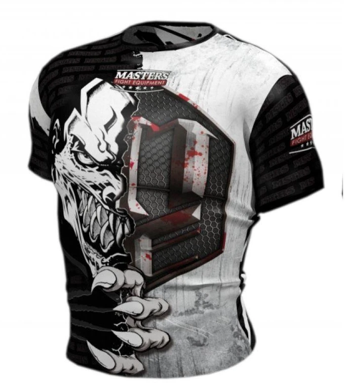 Masters treniruočių marškinėliai MFC DARK SIDE "Juodas SCRATCH" M 06324-M