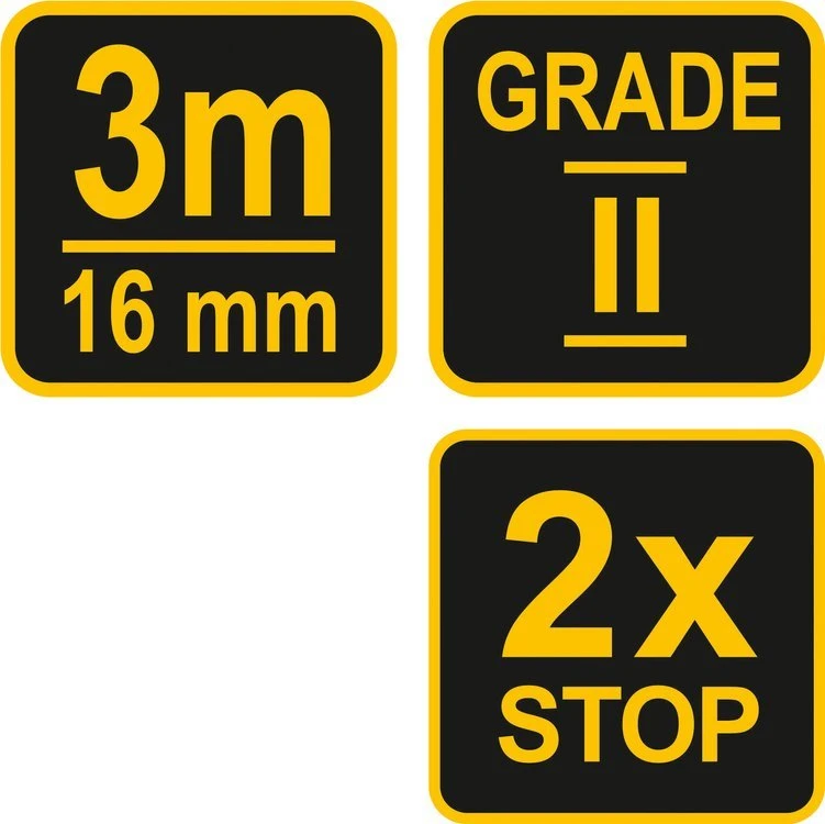 VOREL Ruletė 3m x 16mm