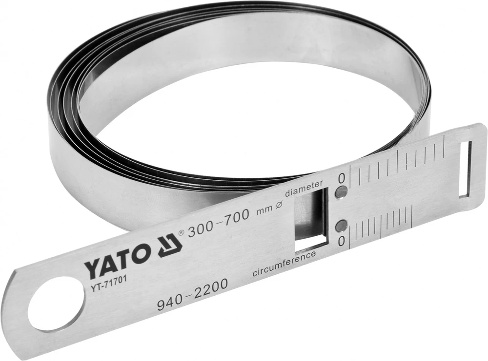 Yato MATAVIMO JUOSTA | SKERSMUO IR APIMTIS | 940/2200 MM (YT-71701)