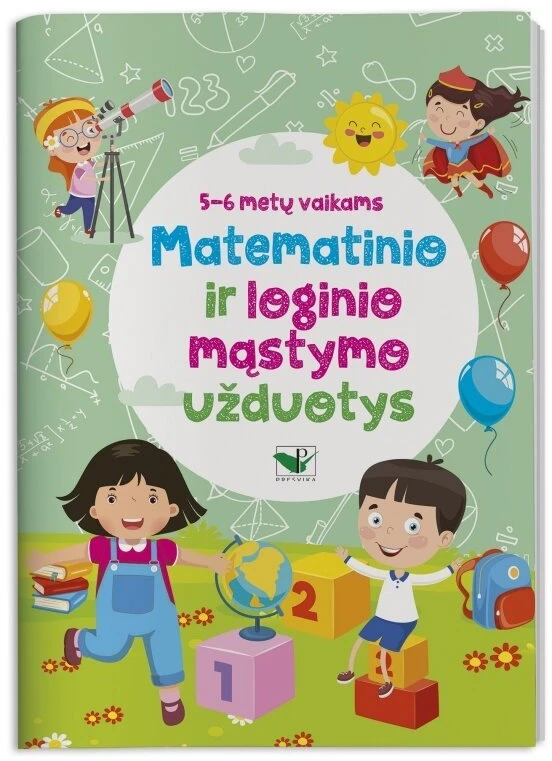 KNYGA Matematinio ir loginio mąstymo užduotys 5-6 metų vaikams