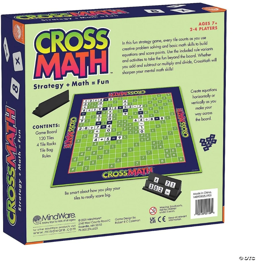 Matematinis žaidimas CrossMath