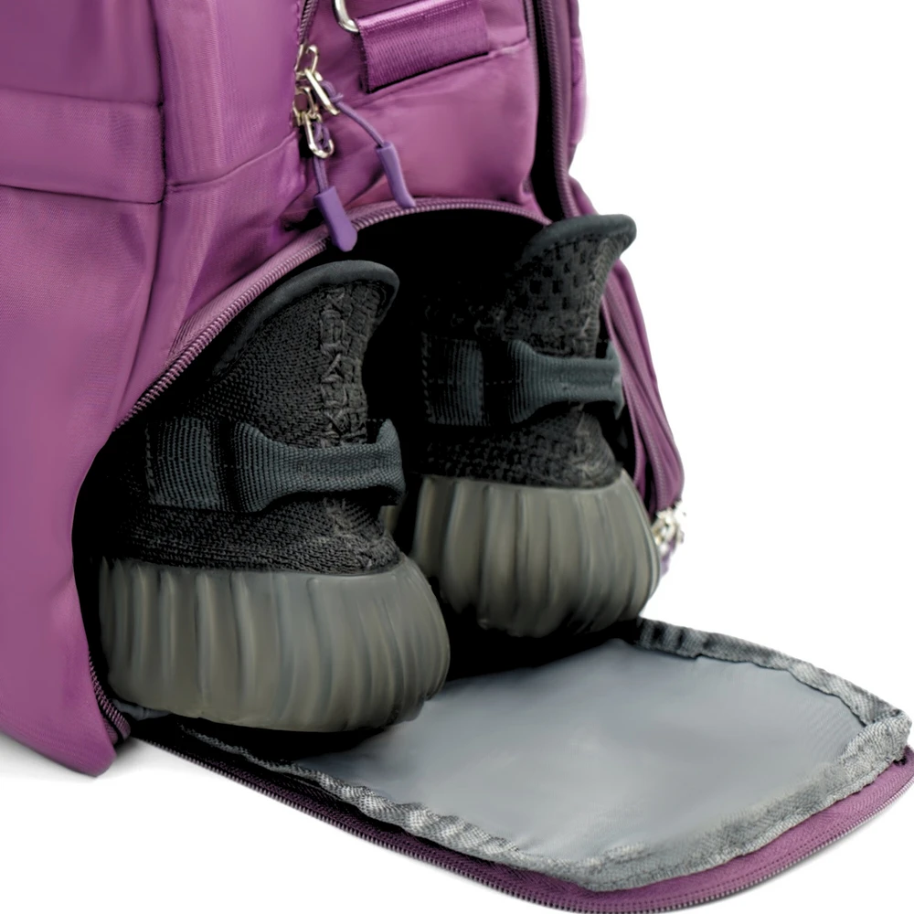 Materiałowa torba podróżna Solier SM04 VEA Violetinis