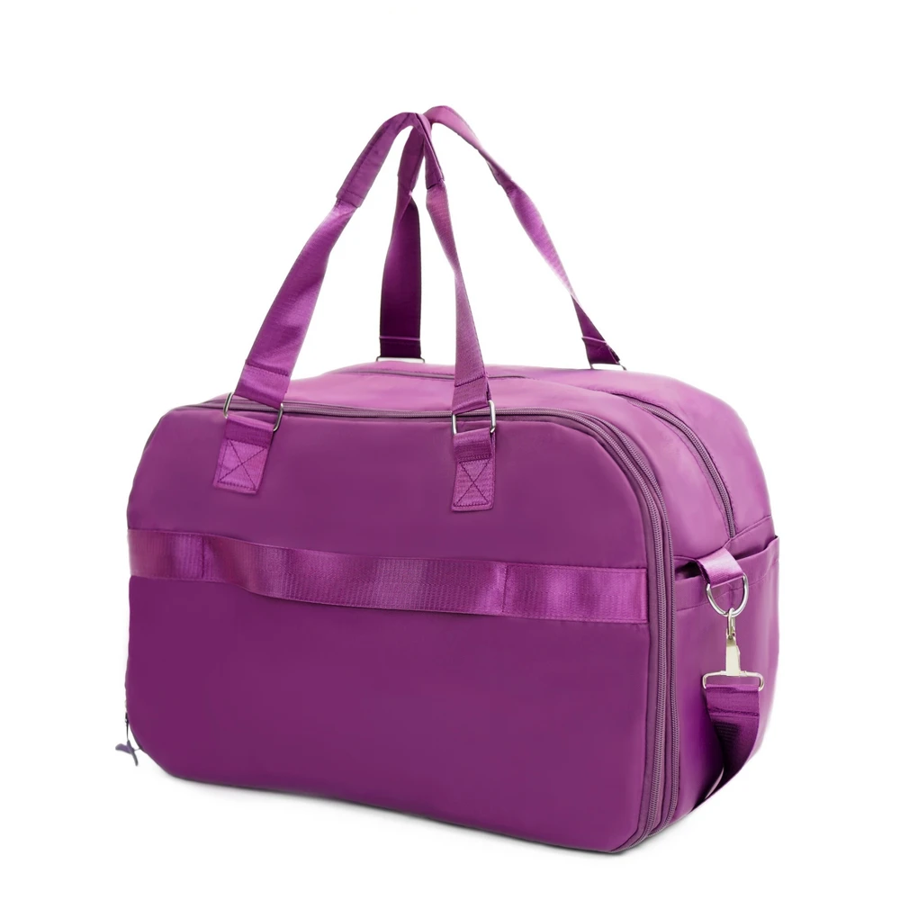Materiałowa torba podróżna Solier SM04 VEA Violetinis
